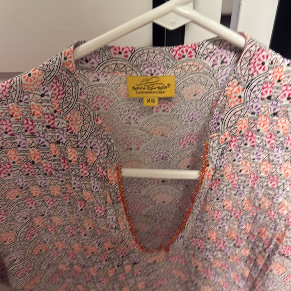 Roberta Roller Rabbit blouse XS - Picture 2 of 6